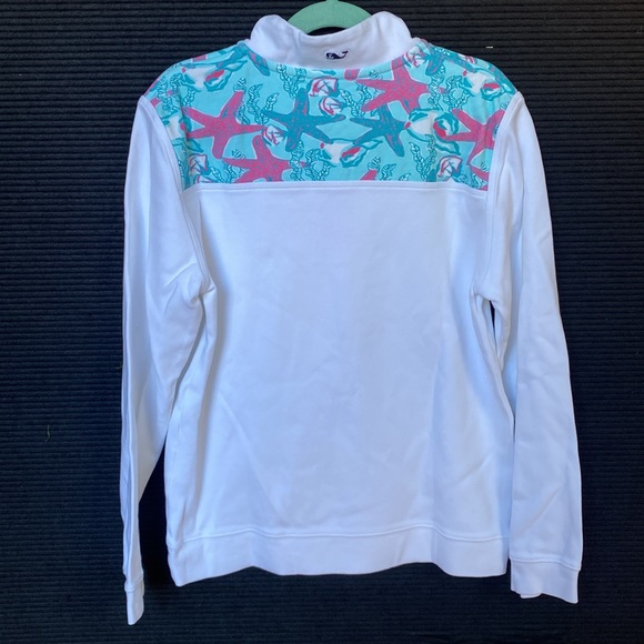 NWOT Vineyard Vines, Girls, Quarter -Zip (size L -14) - Picture 7 of 9